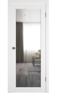 Межкомнатная дверь Emalex 32, со стеклом, цвет Emalex Ice Межкомнатная дверь Emalex 32, со стеклом, цвет Emalex Ice